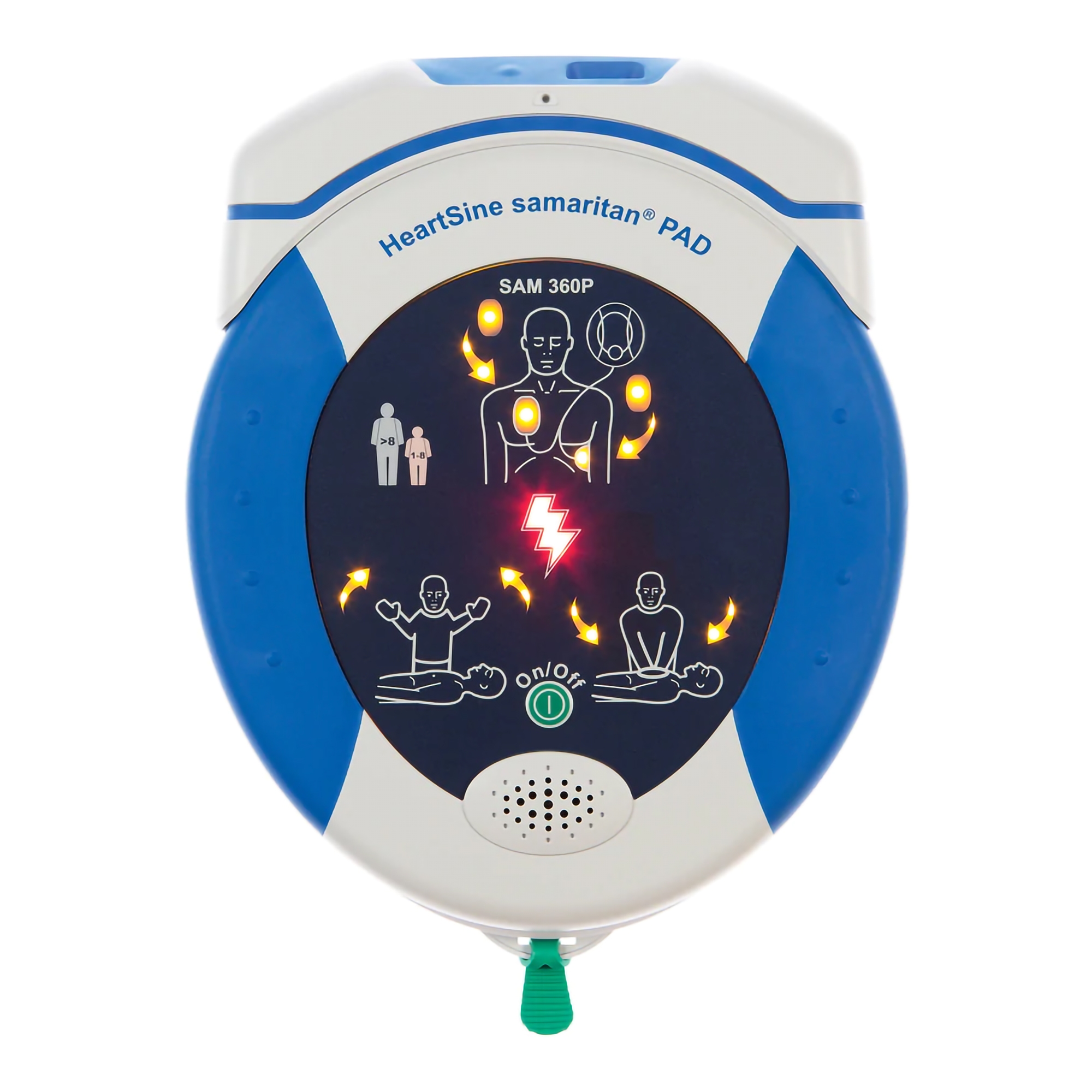 Defibrillator Unit - Automatic HeartSine® Samaritan AED 360P by Stryker Medical EMS  ID 360-STR-US-10